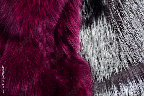 Artificial fur for texture or background. Eco friendly fashion