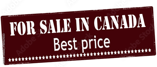 For sale in Canada best price