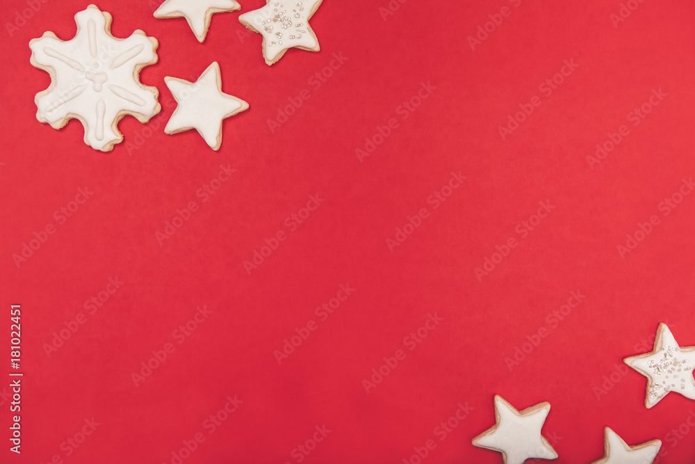 Christmas Cookies with Copy Space Christmas Cookies with Copy Space