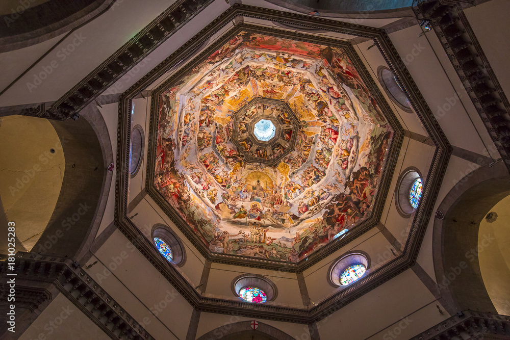 Obraz premium cathedral Santa Maria del fiore, Florence, Italy