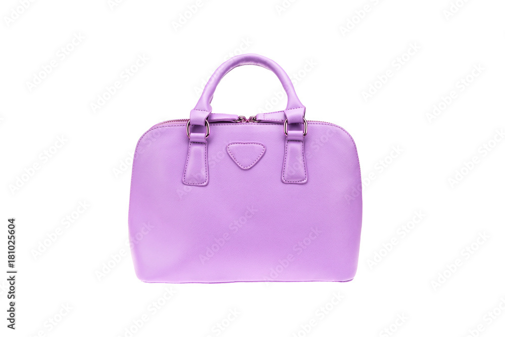 Naklejka premium Purple handbag
