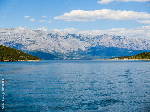 Bucht von Pučišća, Ort Povlja, Insel Brač,Splitsko-Dalmatinska, Damlatien, Kroatien