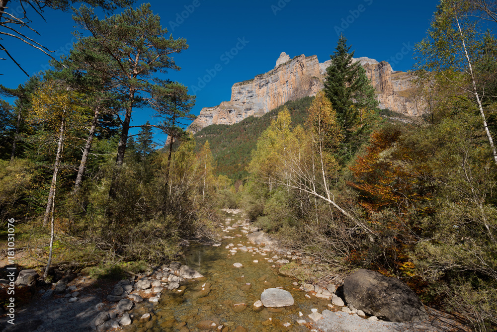 Ordesa y monte perdido National park, Huesca, Aragon, Spain.