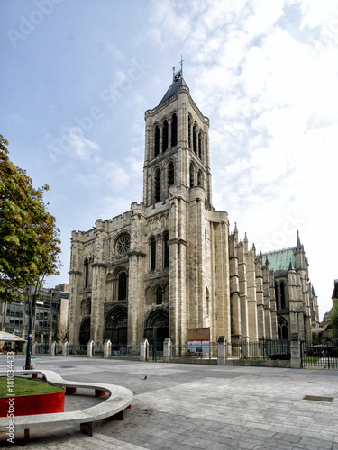 Basilica of Saint-Denis. Paris, France