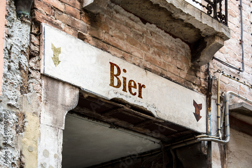 Schild 226 - Bier © Thomas Reimer