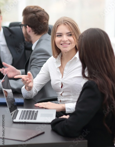 women employees in the office