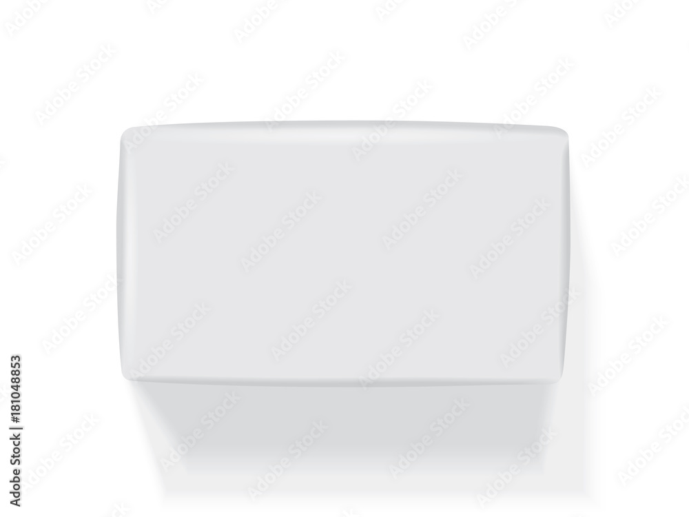 Fototapeta premium Paper packaging for products It is easy to change color mock up vector template