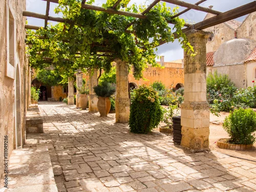 Obraz Klasztor Arkadi, Kreta, Grecja