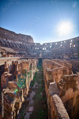 The Colosseum in Rome, Italy, HDR