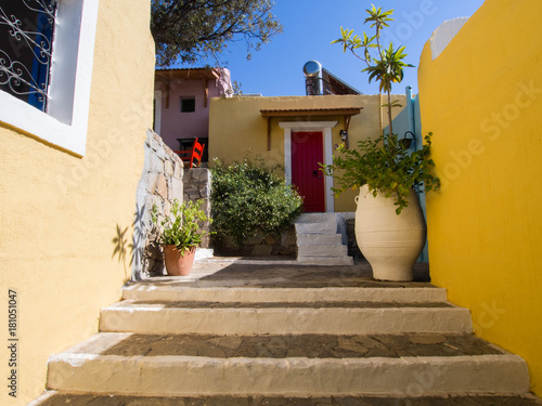 Arolithos  Cretan traditional village in Crete  Greece