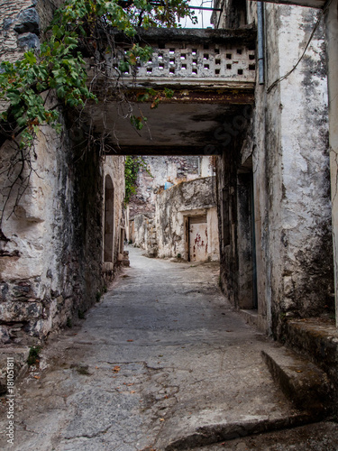 Kalami, abandoned village in Crete, Greece © adellyne