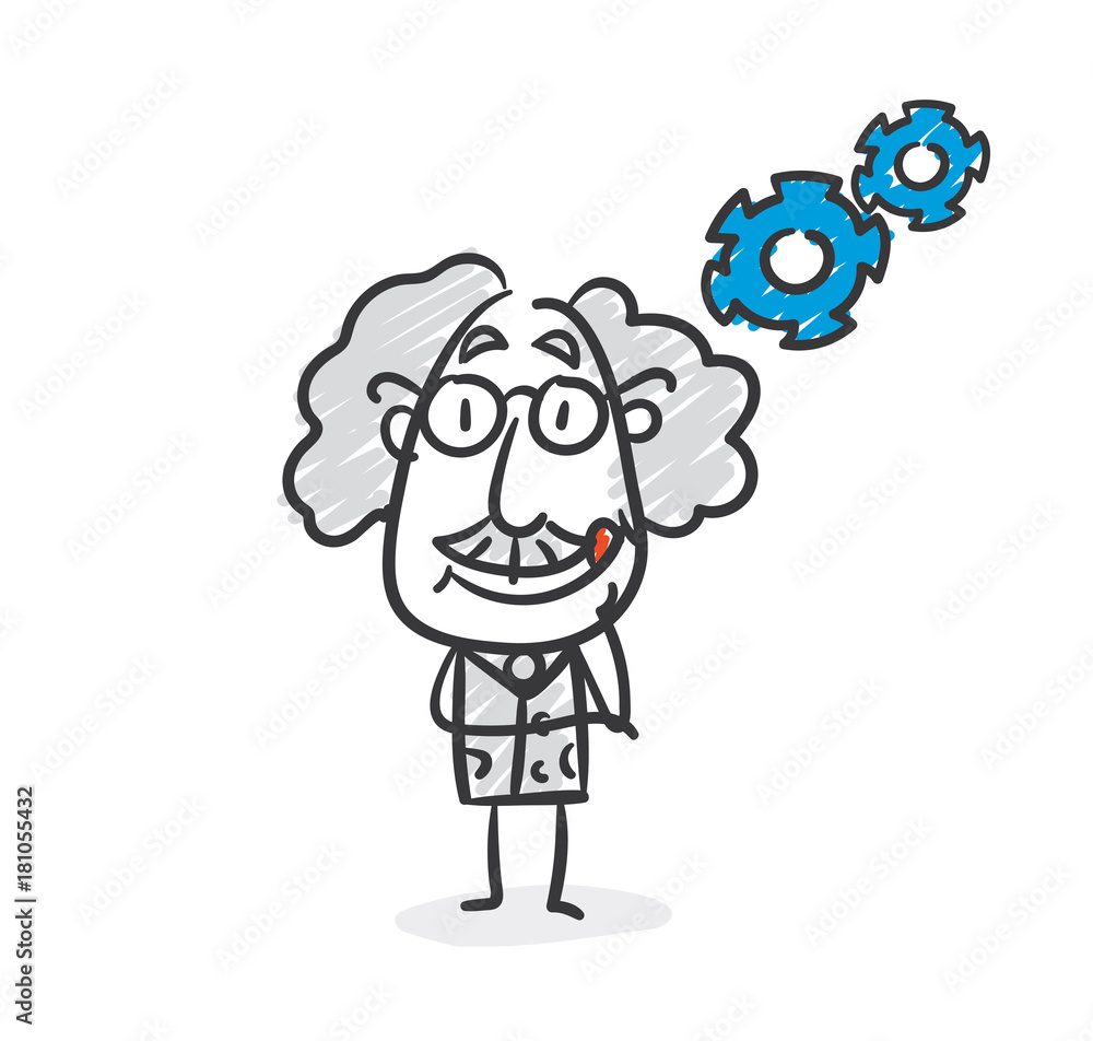 Arbeit Professor Strichfigur Strichfiguren Nr. 10 Arbeit Professor Strichfigur Strichfiguren Nr. 10