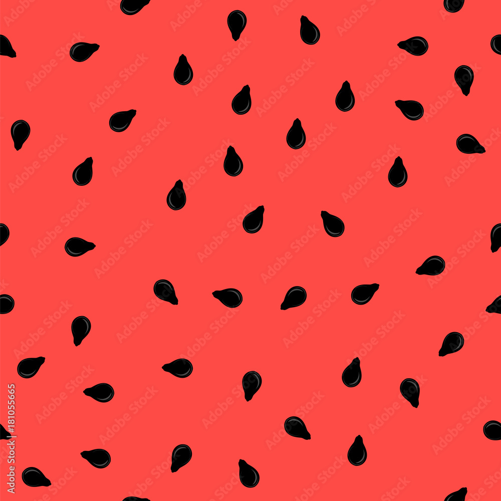 Fresh Sweet Natural Ripe Watermelon Seamless Pattern Fresh Sweet Natural Ripe Watermelon Seamless Pattern