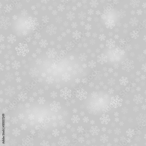 Show Flakes Pattern on Grey Sky Background