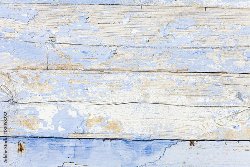 Fototapeta Naklejka Na Ścianę i Meble -  Blue wood background.