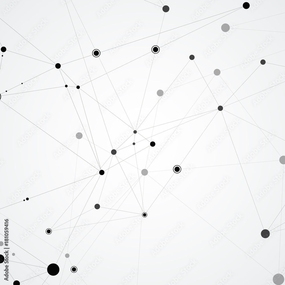 Vector creative social network. Abstract polygonal background Vector creative social network. Abstract polygonal background