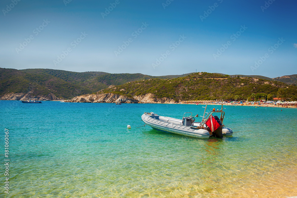 Seascape summer landscape Seascape summer landscape