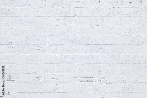  white painted brick wall