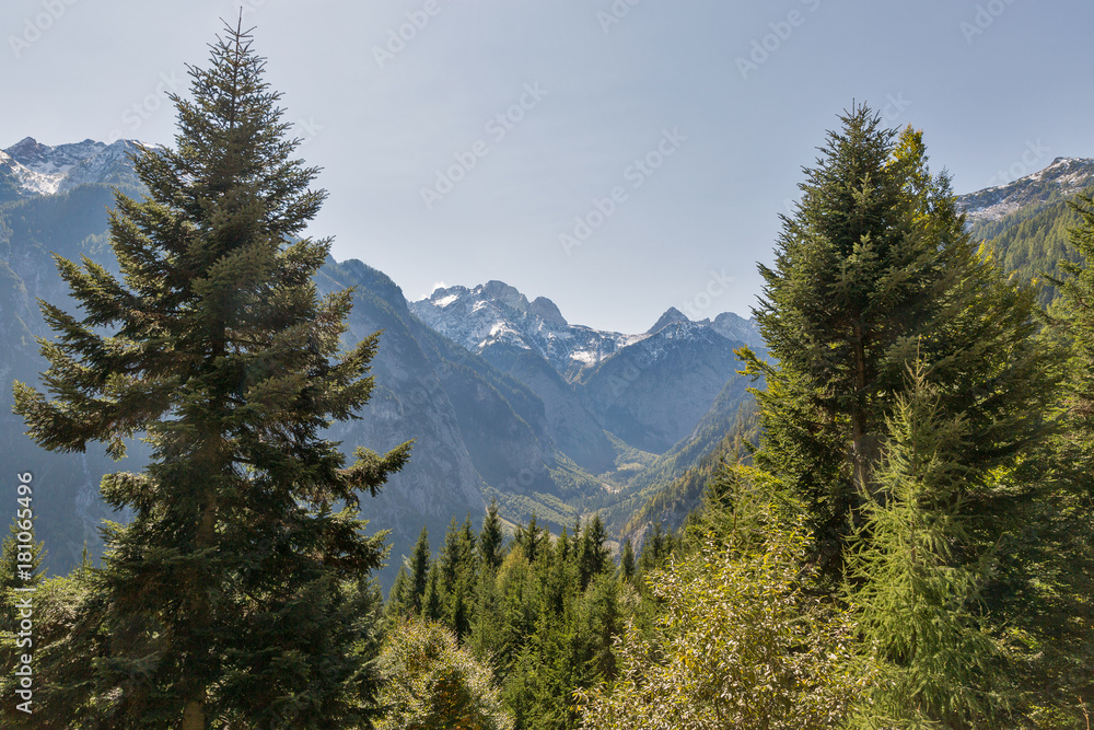 Alpine landscape in Western Carinthia, Austria. Alpine landscape in Western Carinthia, Austria.