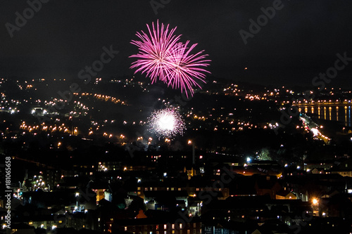 Fireworks in Dundee © Martin