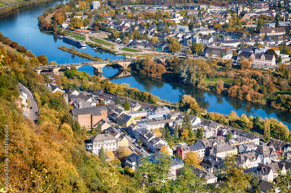 Trier - the oldest city in Germany in autumn colours