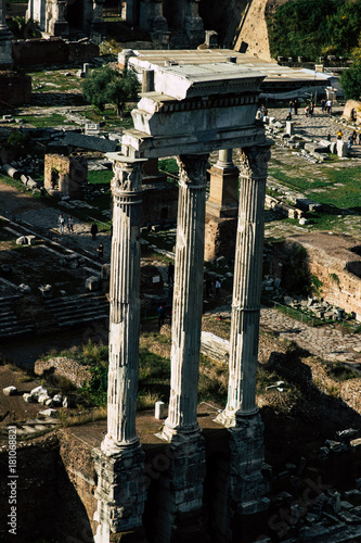 Ancient Rome columns
