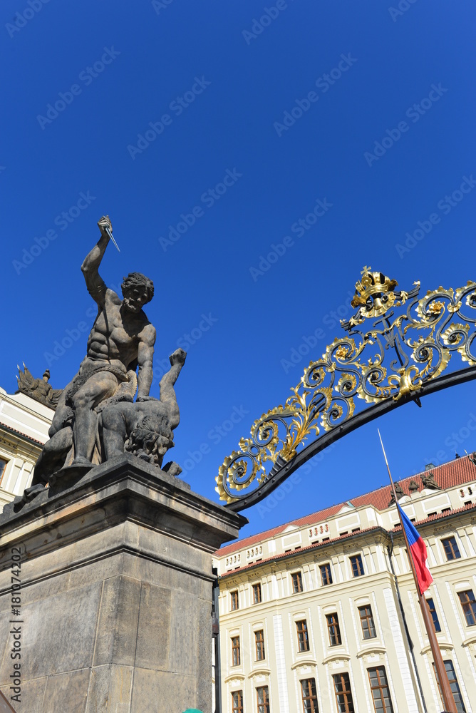 Eingang zur Prager Burg 