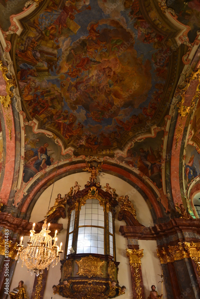 Innenansicht  Loretokirche Prag 