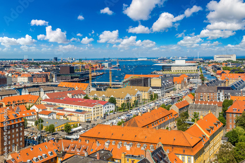 Panorama of Copenhagen