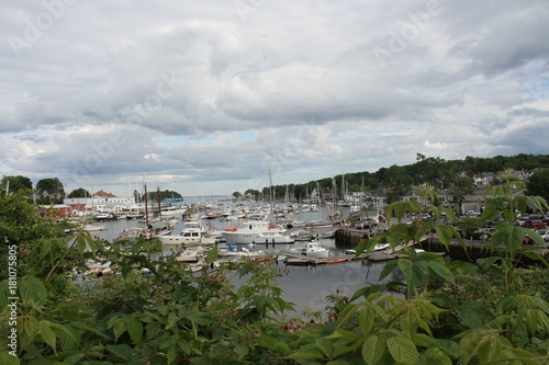 Boats Camden Harbor Maine © Sarah L.  Caputo