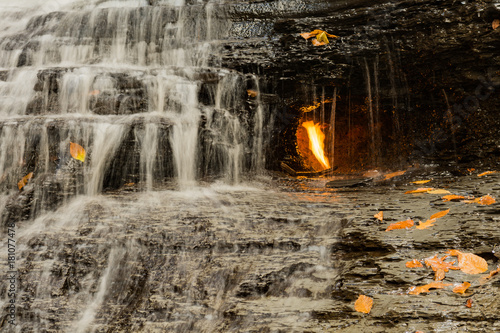 Photography Eternal Flame Waterfall