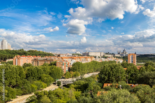 Madrid cityscape