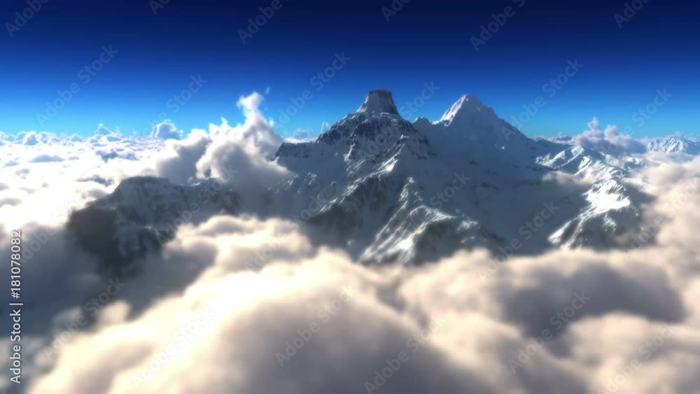 mountain snow clouds 4k mountain snow clouds 4k