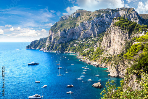 Fotografia Capri island in  Italy