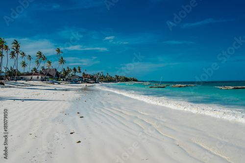 Fototapeta Naklejka Na Ścianę i Meble -  Jambiani, Zanzibar, Tanzania