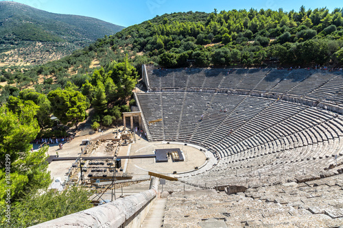 Epidaurus Amphitheater in Greece