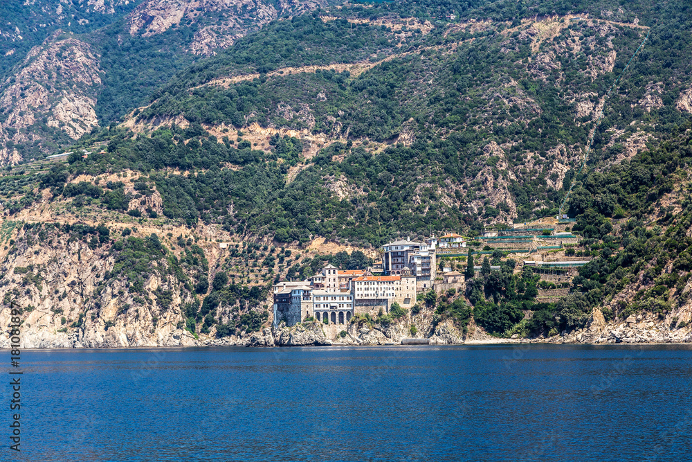 Dionisiou Monastery on Mount Athos