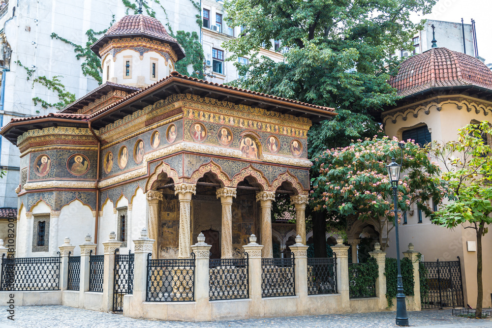 Stavropoleos monastery  in Bucharest