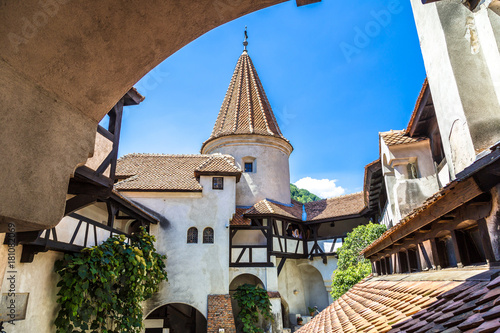 Bran castle in Transylvania photo