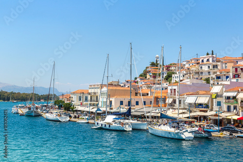 Poros island in Greece