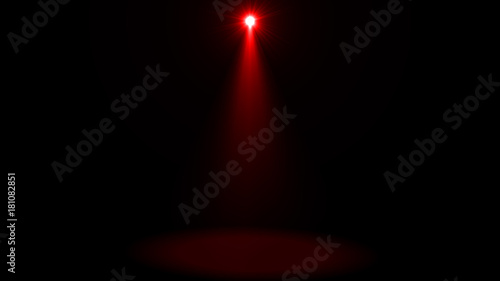 Stage lights. Several proje...