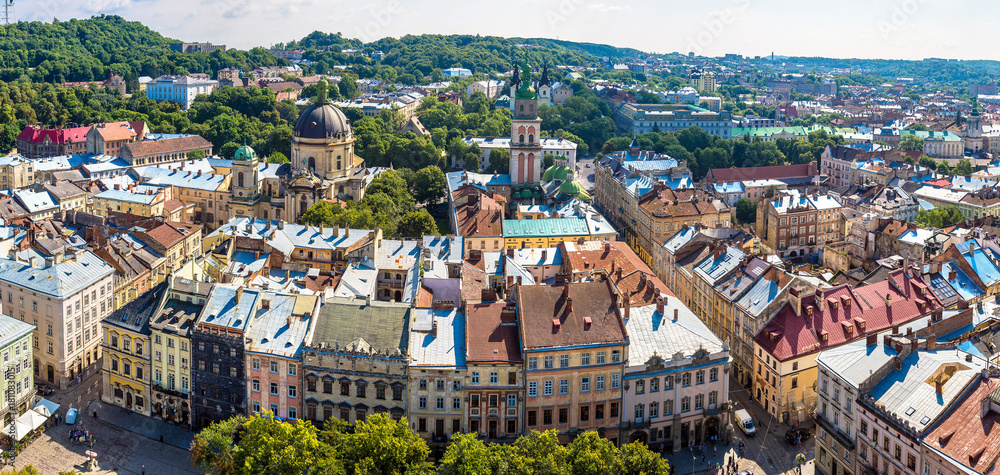 Panorama of Lviv
