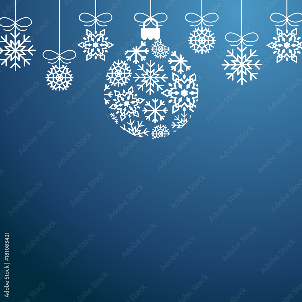 Blue Snowflake Ornament Holidays Square Vector Background 1 Blue Snowflake Ornament Holidays Square Vector Background 1