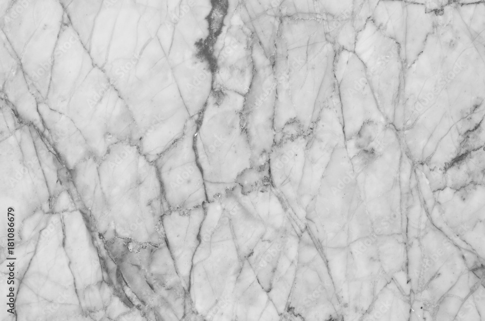 Obraz premium black and white natural marble pattern texture background