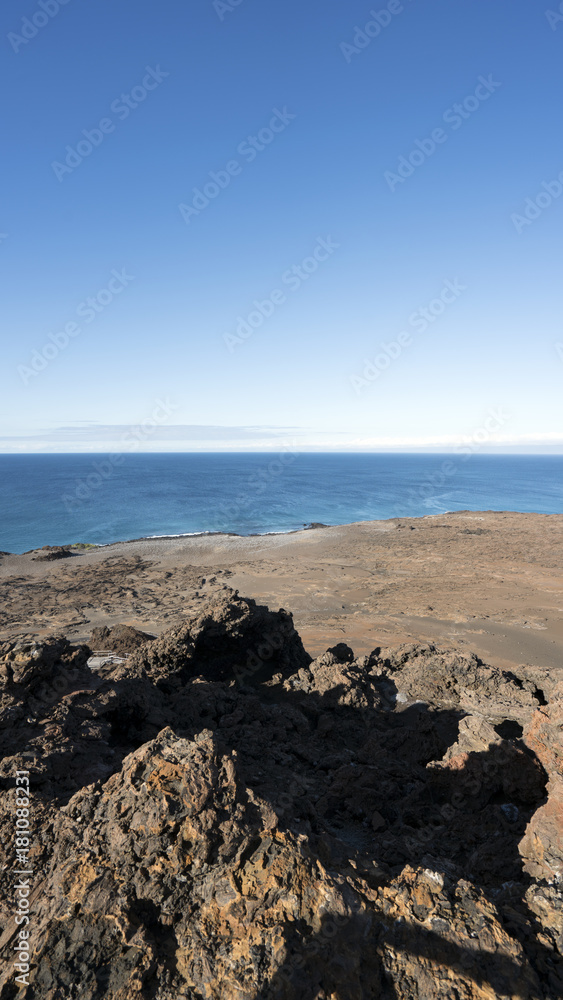 Volcanic Landscape in Bartolome Island, Galapagos