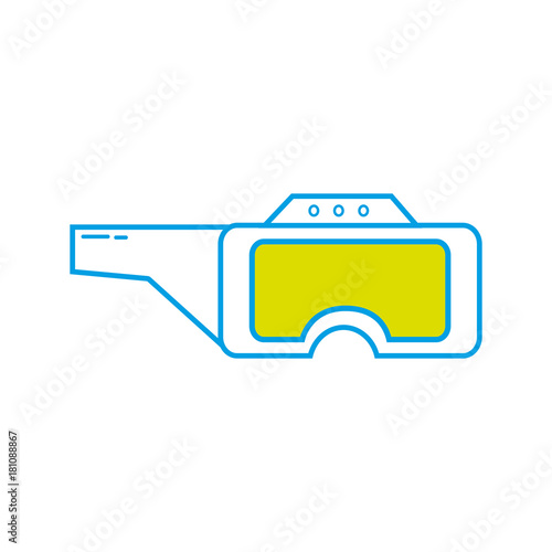 3d glasses technology object to entertainment