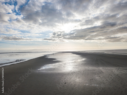 Ebbe an der Nordsee