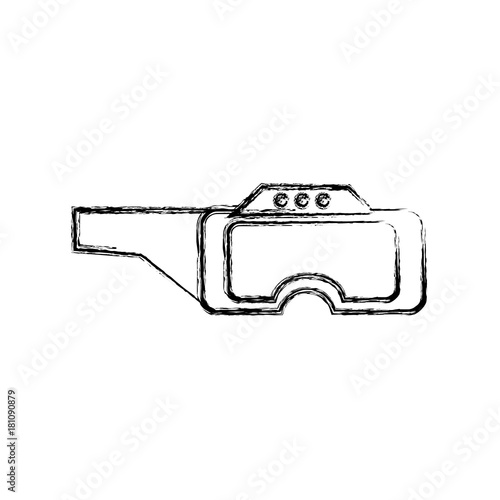 figure 3d glasses technology object to entertainment