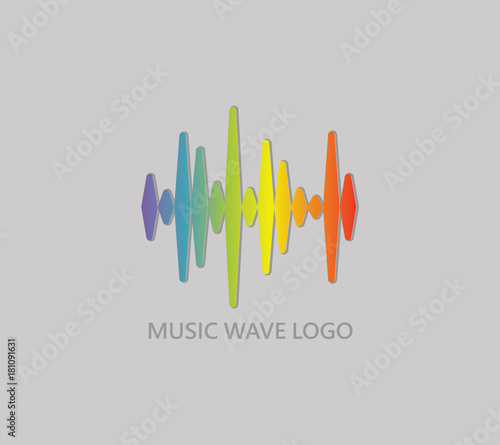 Music wave logo.