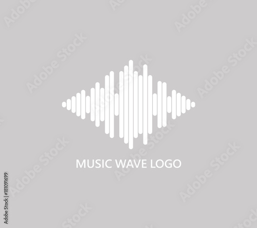 Music wave logo